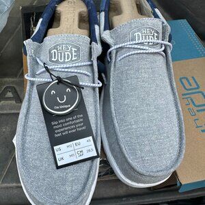 HEY DUDE WALLY FUNK TIE DYE INDIGO 12